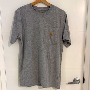 Carhartt Men's Heather Gray Short Sleeve Tee